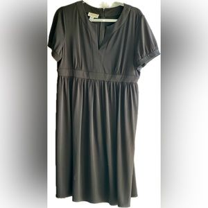 Talbots short-sleeve Black Dress